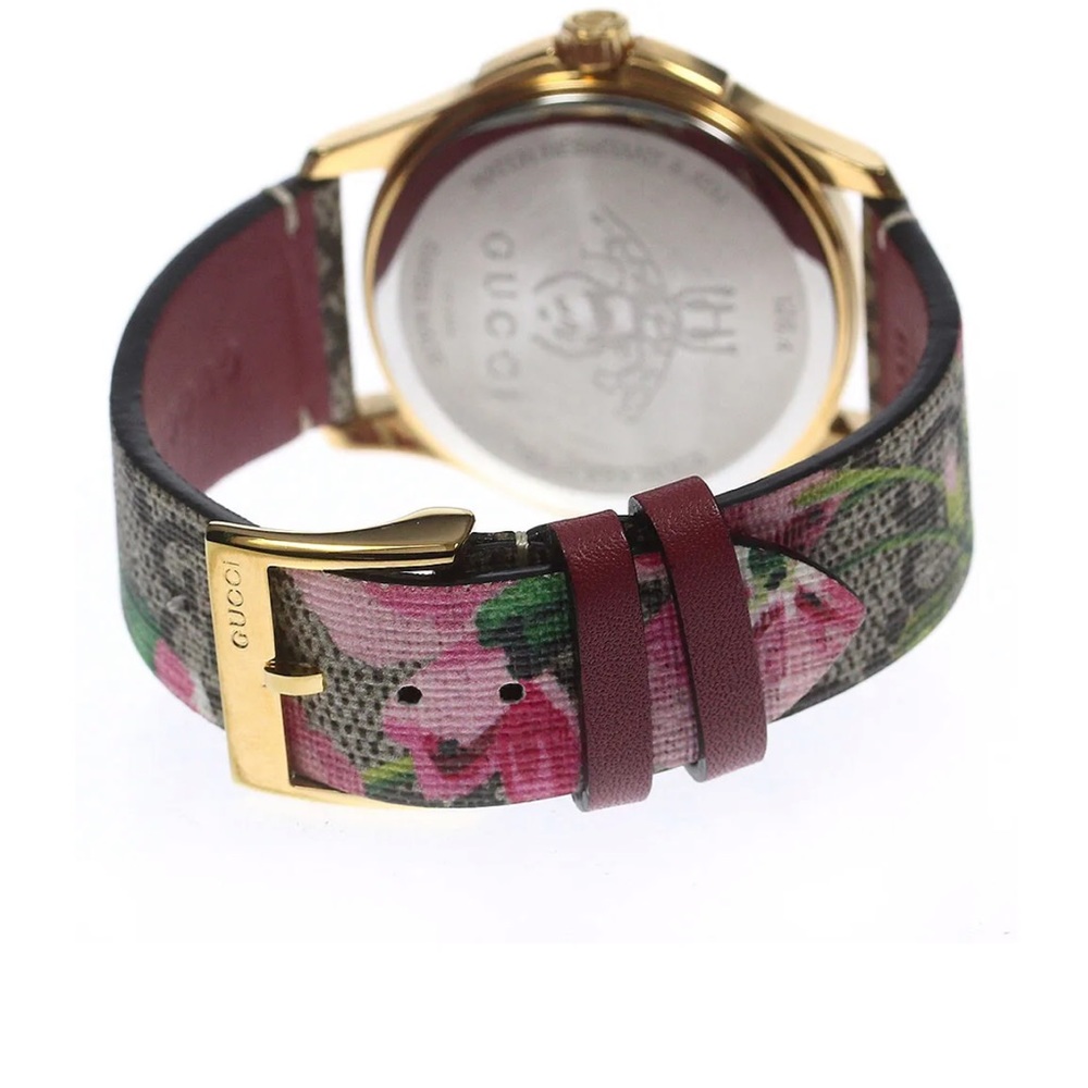THE IT WATCH RIGHT NOW!BRAND NEW GUCCI SWISS QUARTZ FLORAL BLOOM WATCH! ππ§‘ππ - Picture 6 of 7